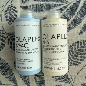 OLAPLEX No.4C Clarifying Shampoo and No.5 Conditioner Set